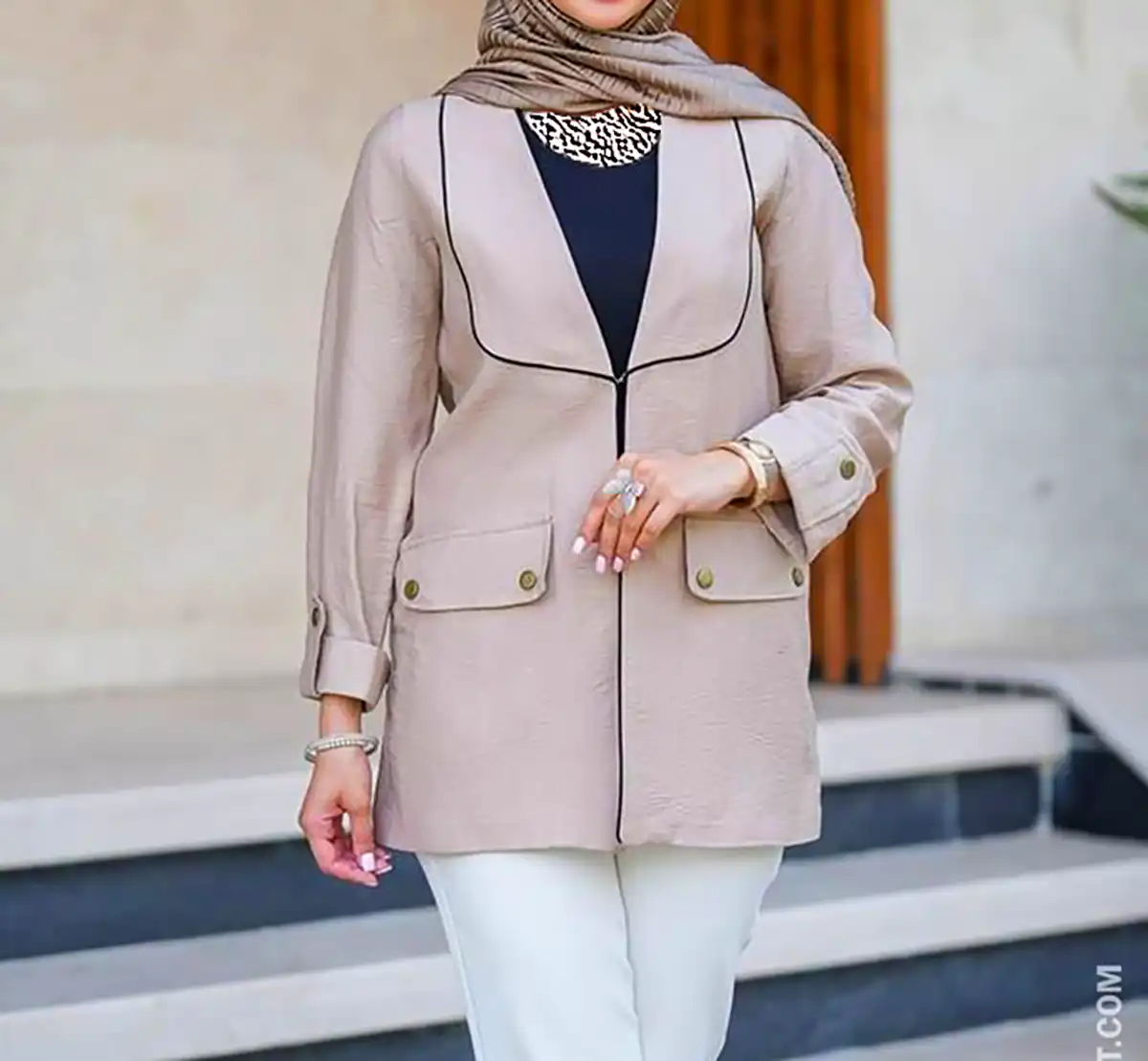 مانتو کوتاه و اسپرت دخترونه