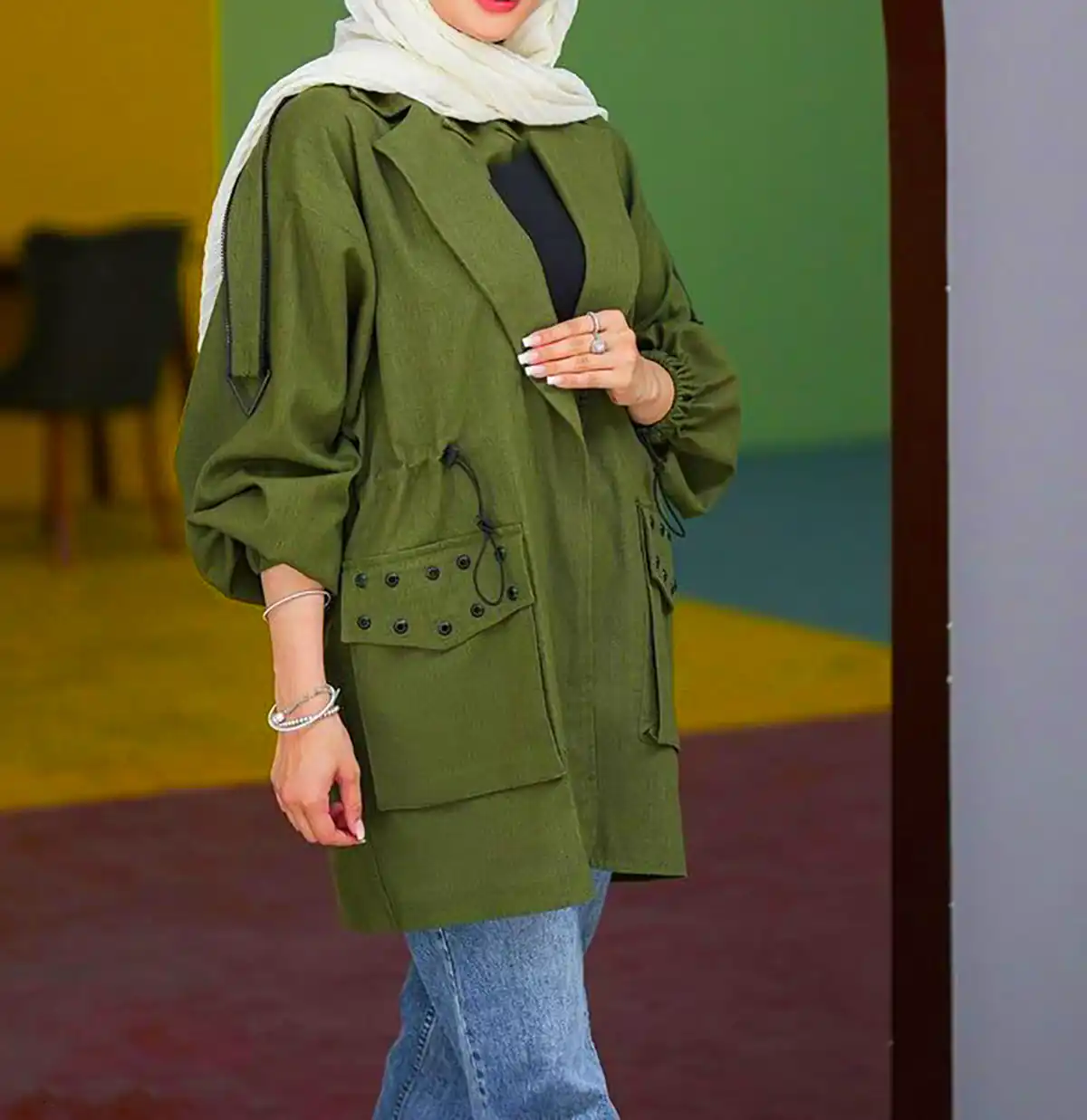 مانتو کوتاه و اسپرت دخترونه