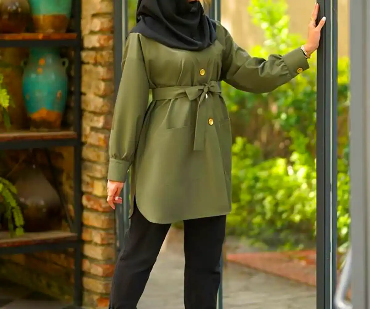 مانتو کوتاه و اسپرت دخترونه