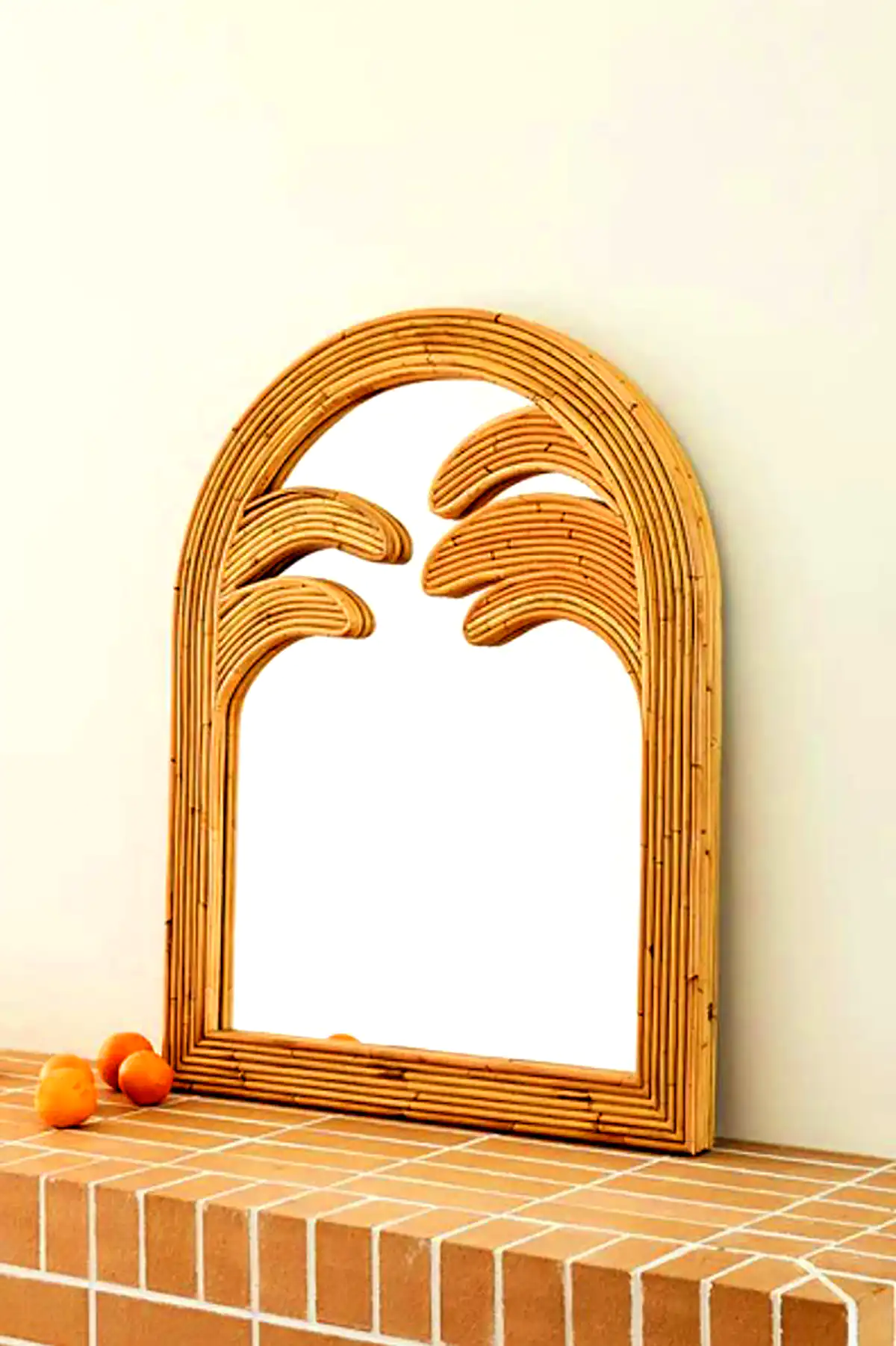 آینه قدی حصیری مشبک