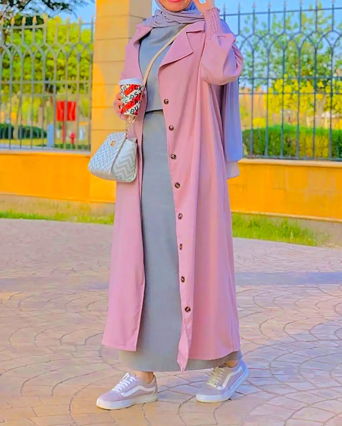 استایل شیک و زمستونی با پالتو