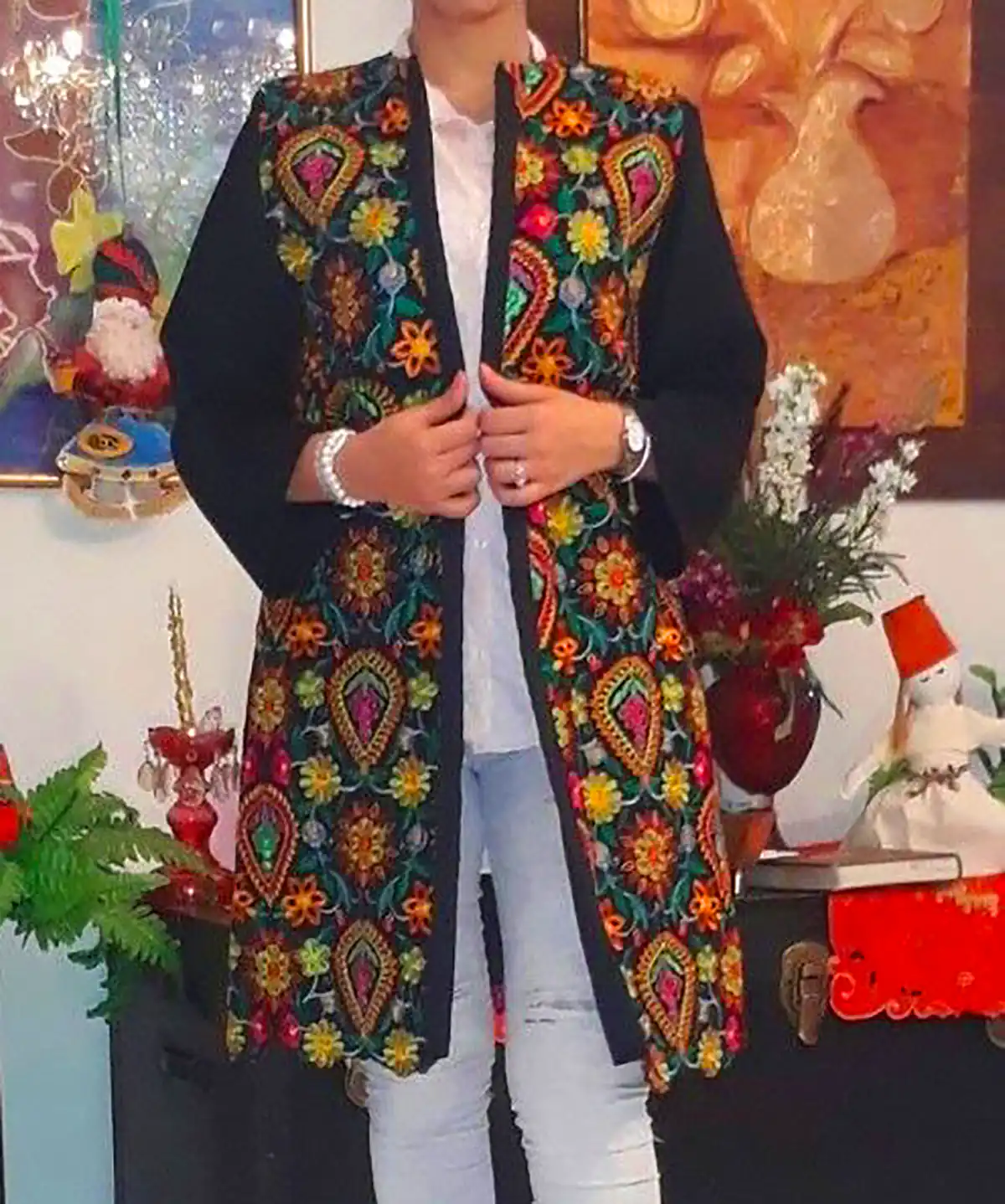 مانتو سنتی شیک مجلسی