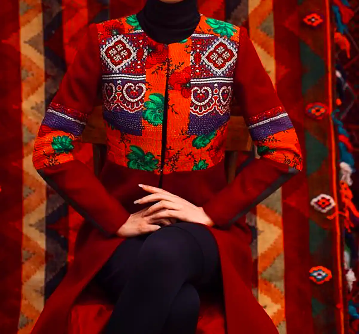 مانتو سنتی شیک مجلسی