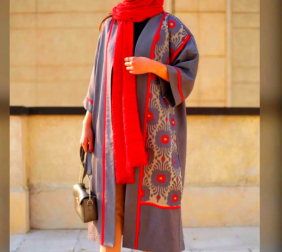 مانتو رنگی مد روز
