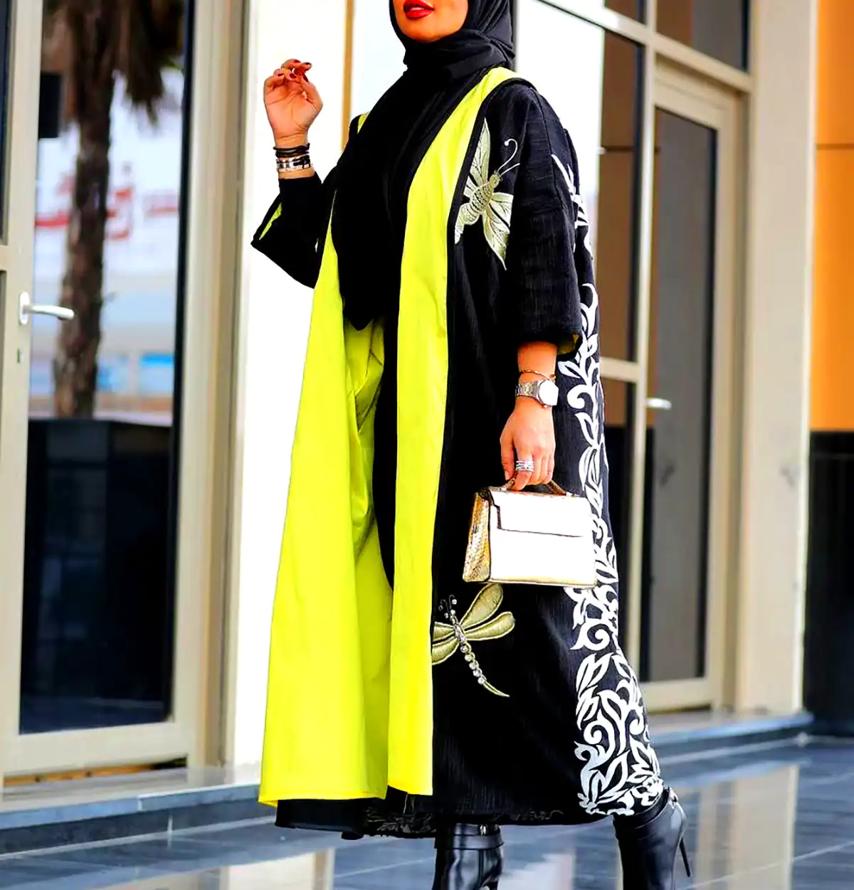 مانتو رنگی مد روز