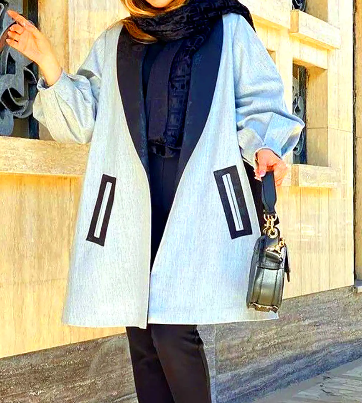 مانتو رنگی مد روز