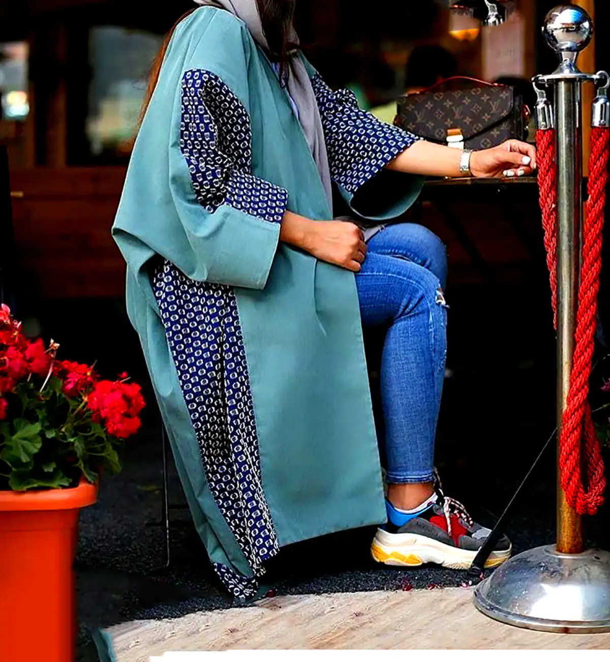 مانتو رنگی مد روز