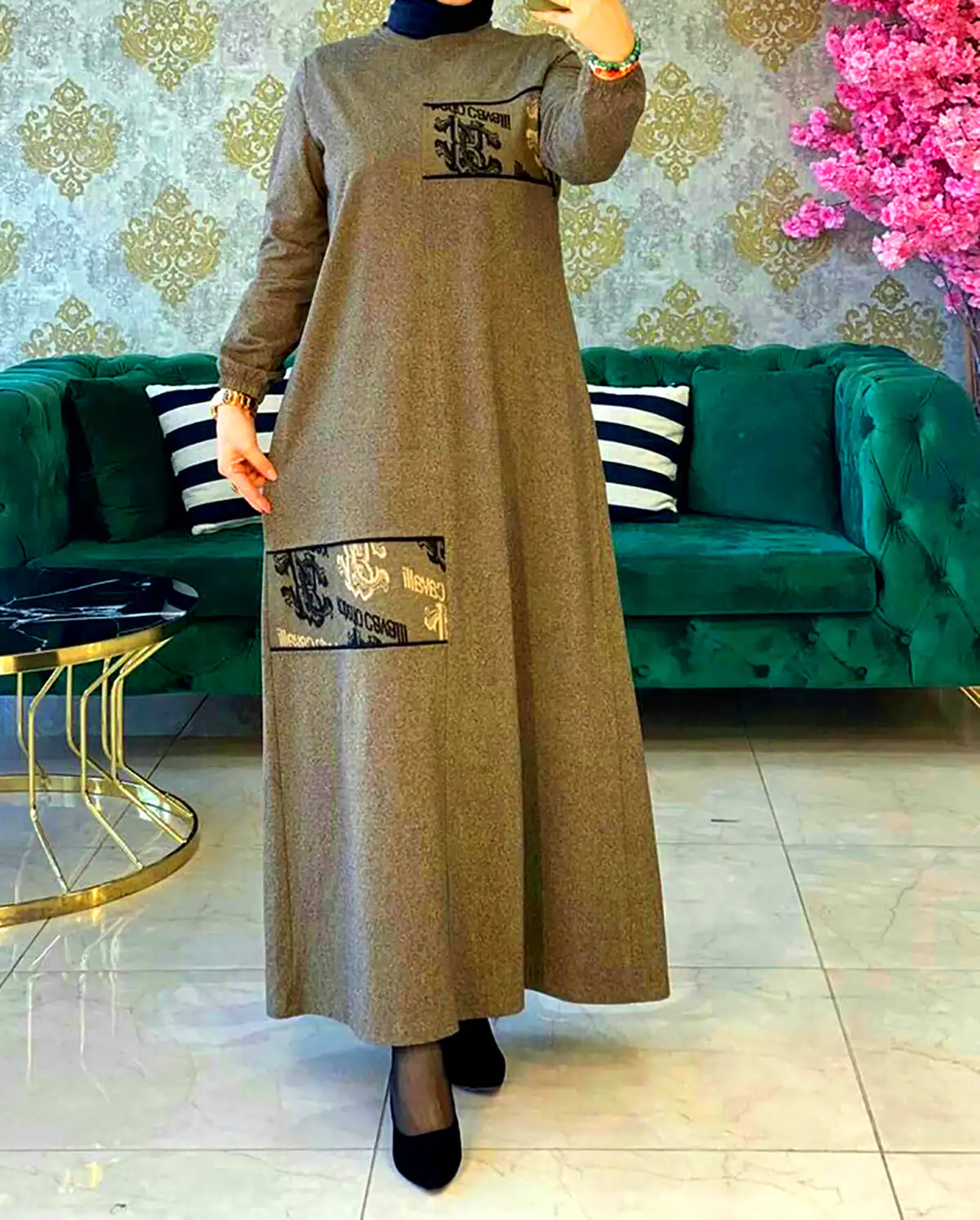 مانتو پیراهنی شیک زنانه