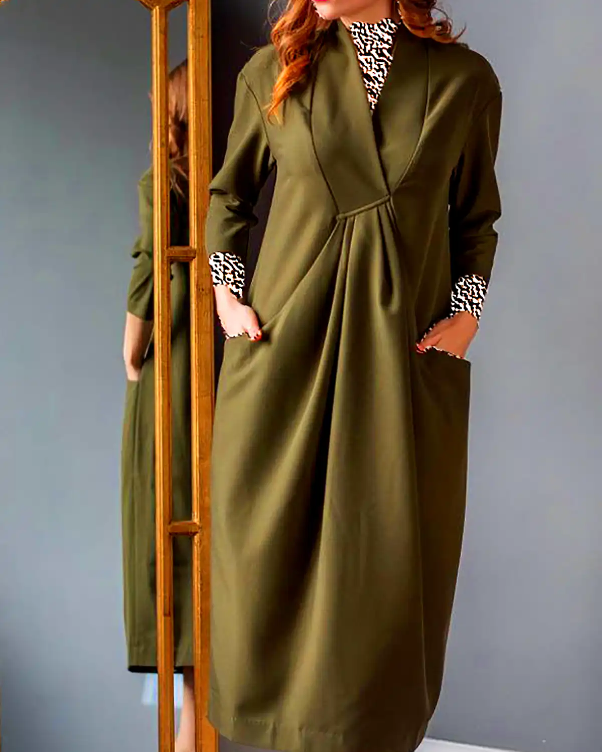 مانتو پیراهنی شیک زنانه