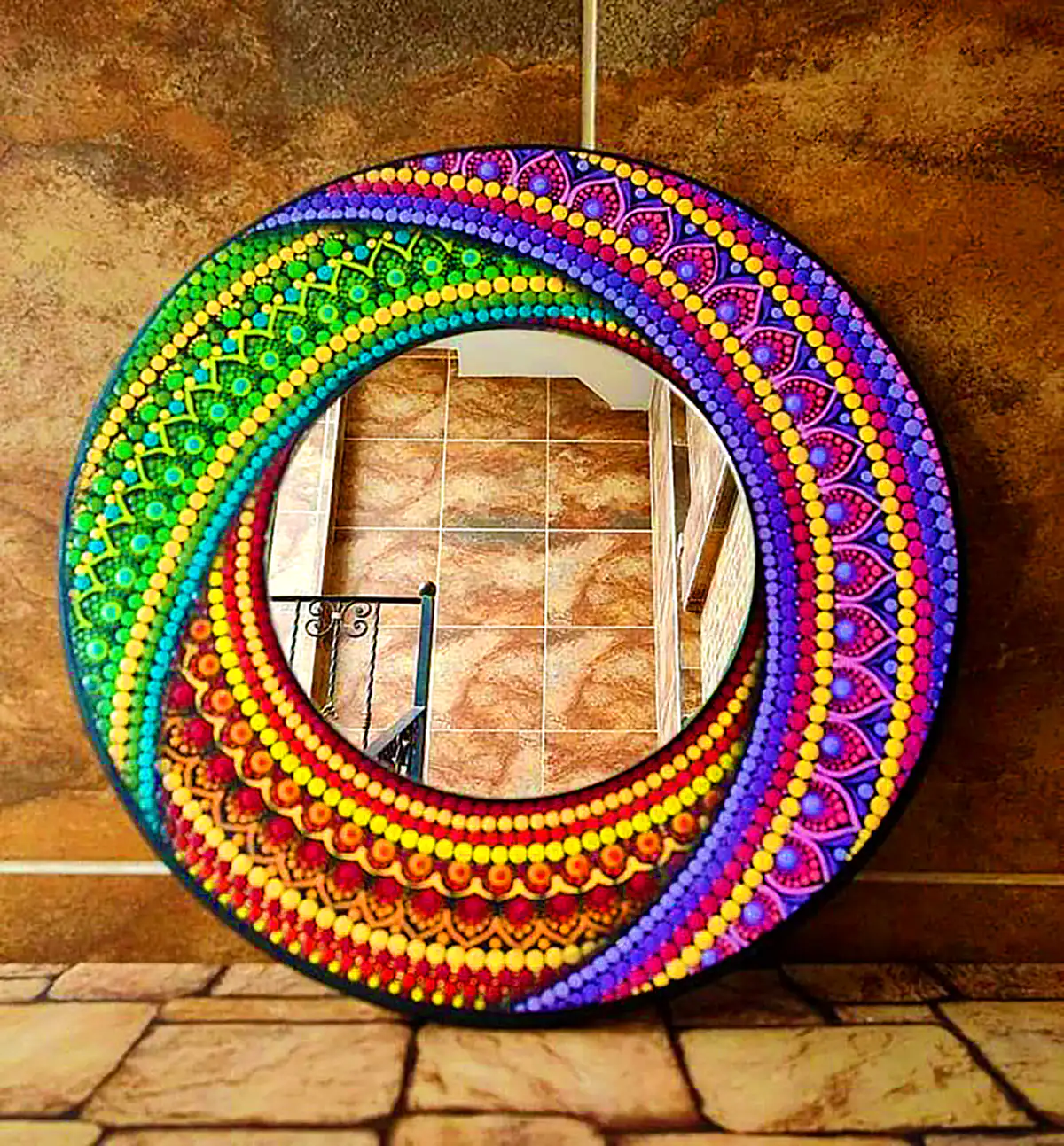 آینه طرحدار سنتی
