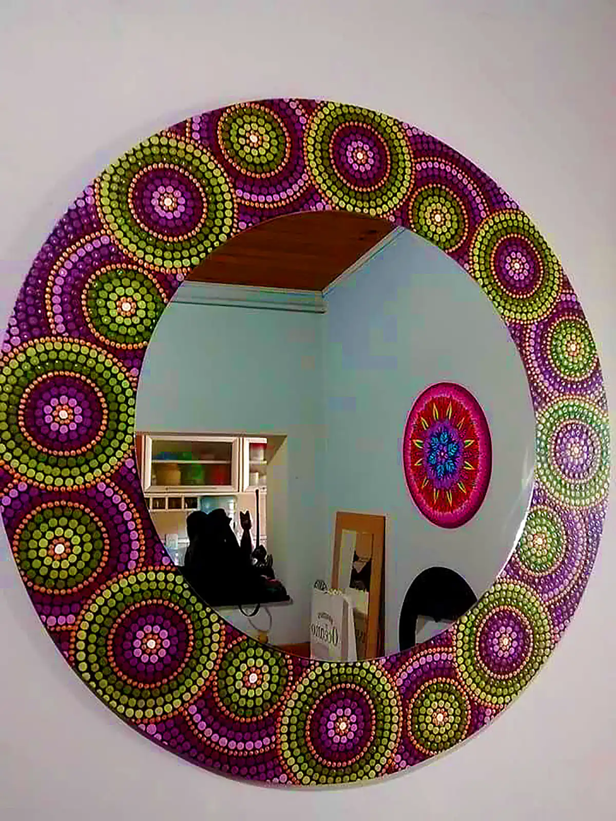 آینه طرحدار سنتی