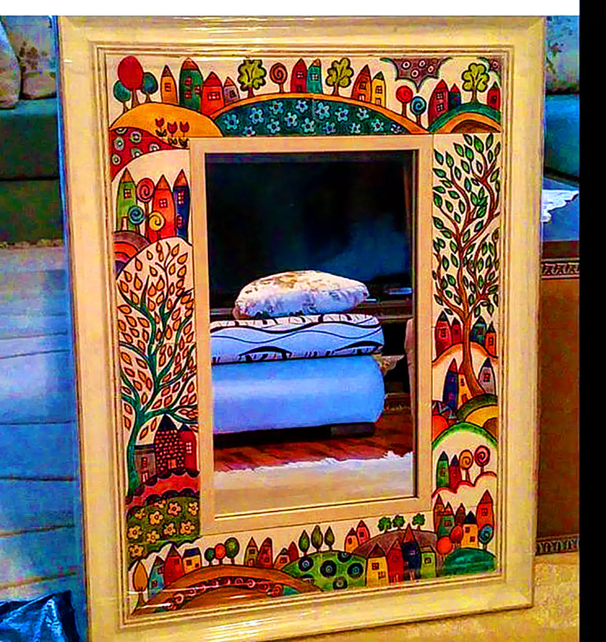 آینه طرحدار سنتی