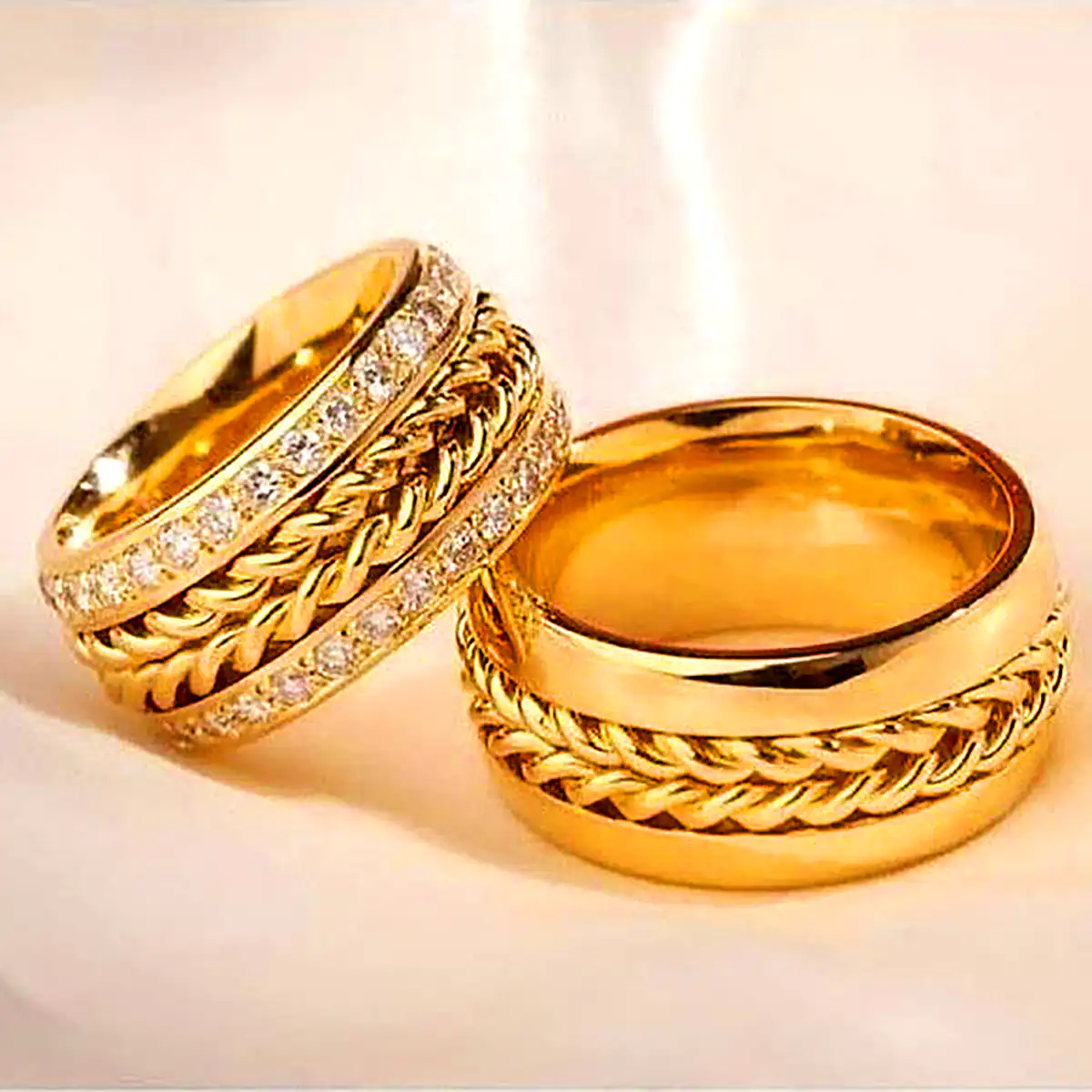 حلقه لاکچری نامزدی