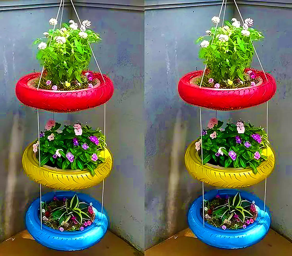 تایر دکوری فانتزی