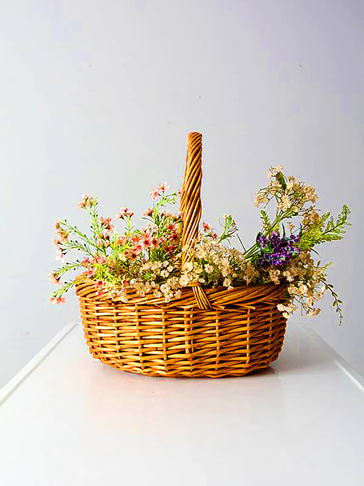 سبد پیک نیک حصیری