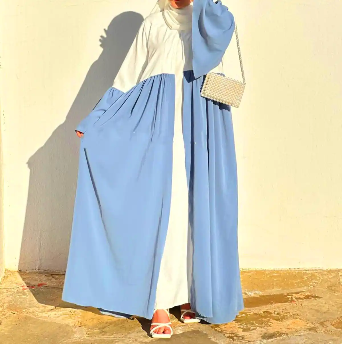 عبا جلو بسته رنگی