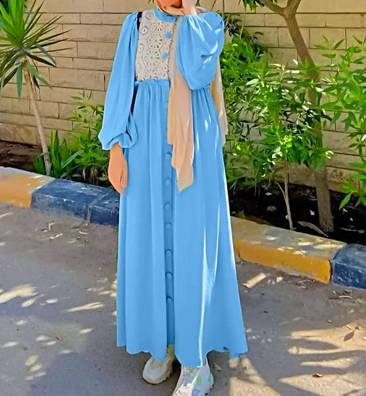 عبا جلو بسته رنگی