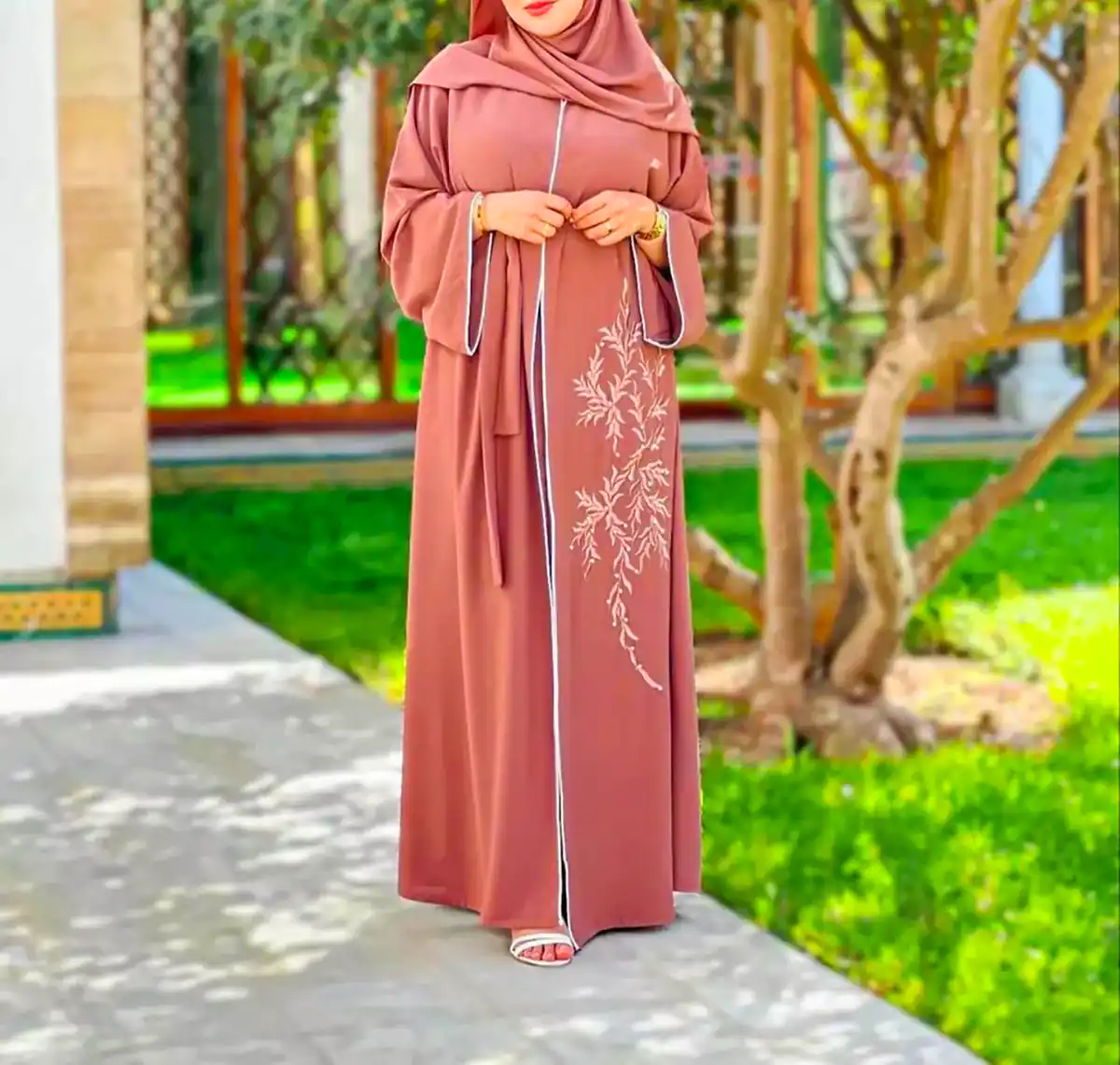 عبا جلو بسته رنگی