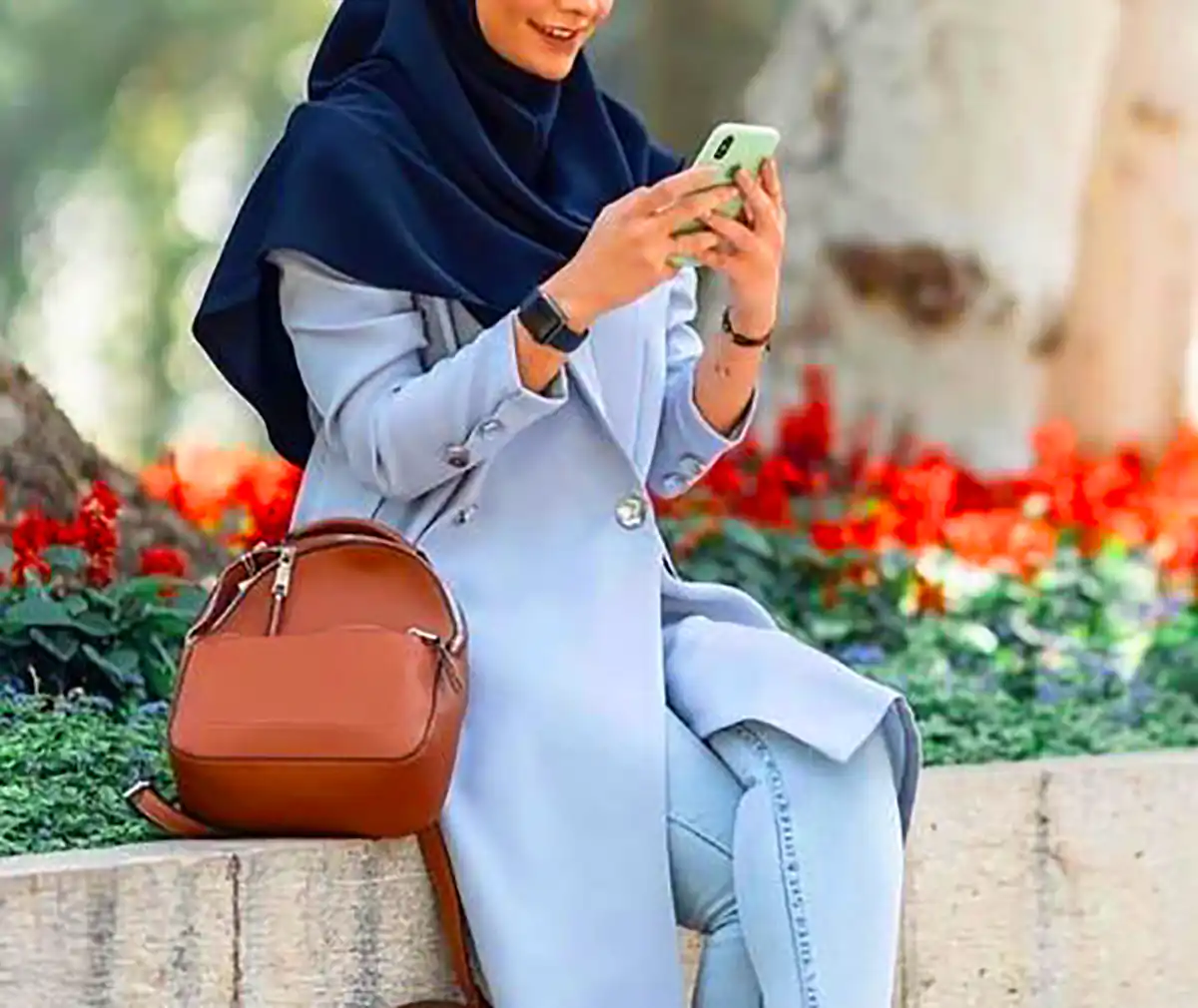 استایل دانشجویی بلند