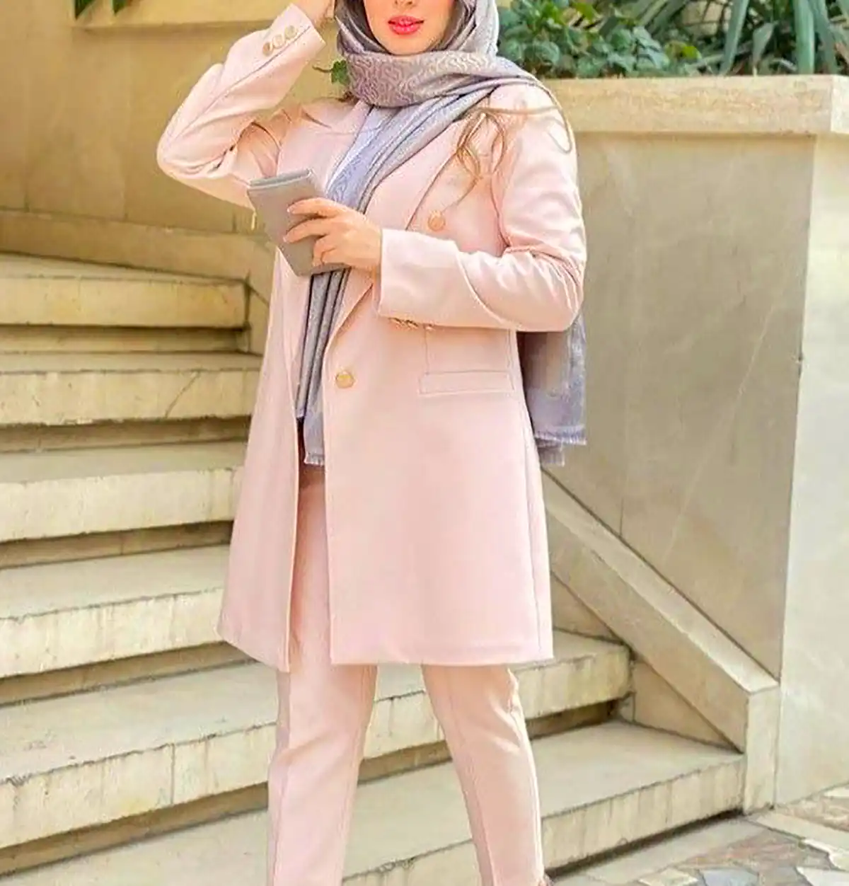 استایل دانشجویی بلند