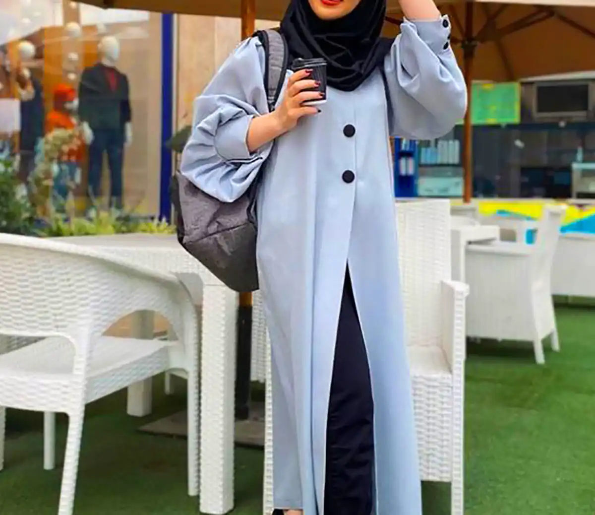 استایل دانشجویی بلند