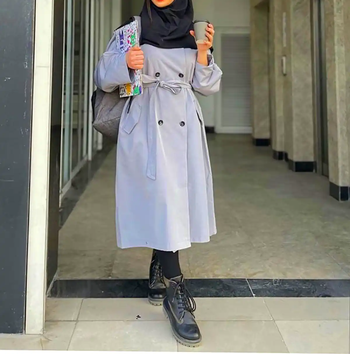 استایل دانشجویی بلند