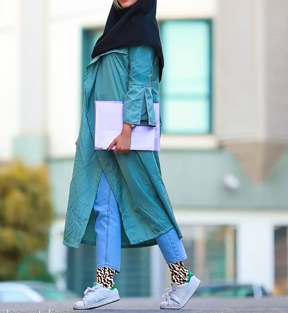 استایل دانشجویی بلند