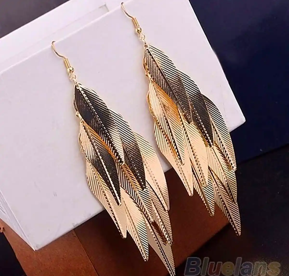 گوشواره طلای ریسه‌ای