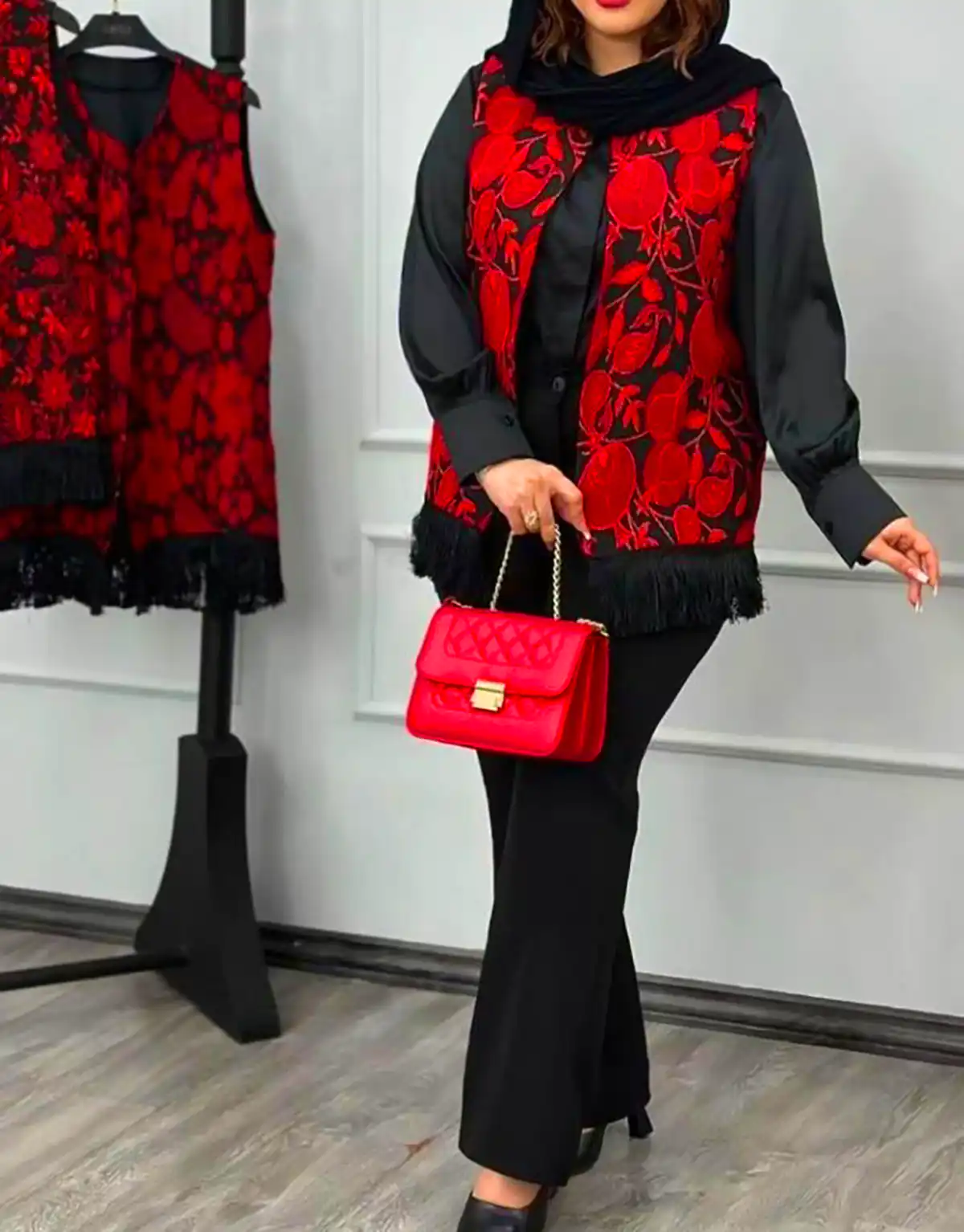 لباس شیک یلدایی زنانه
