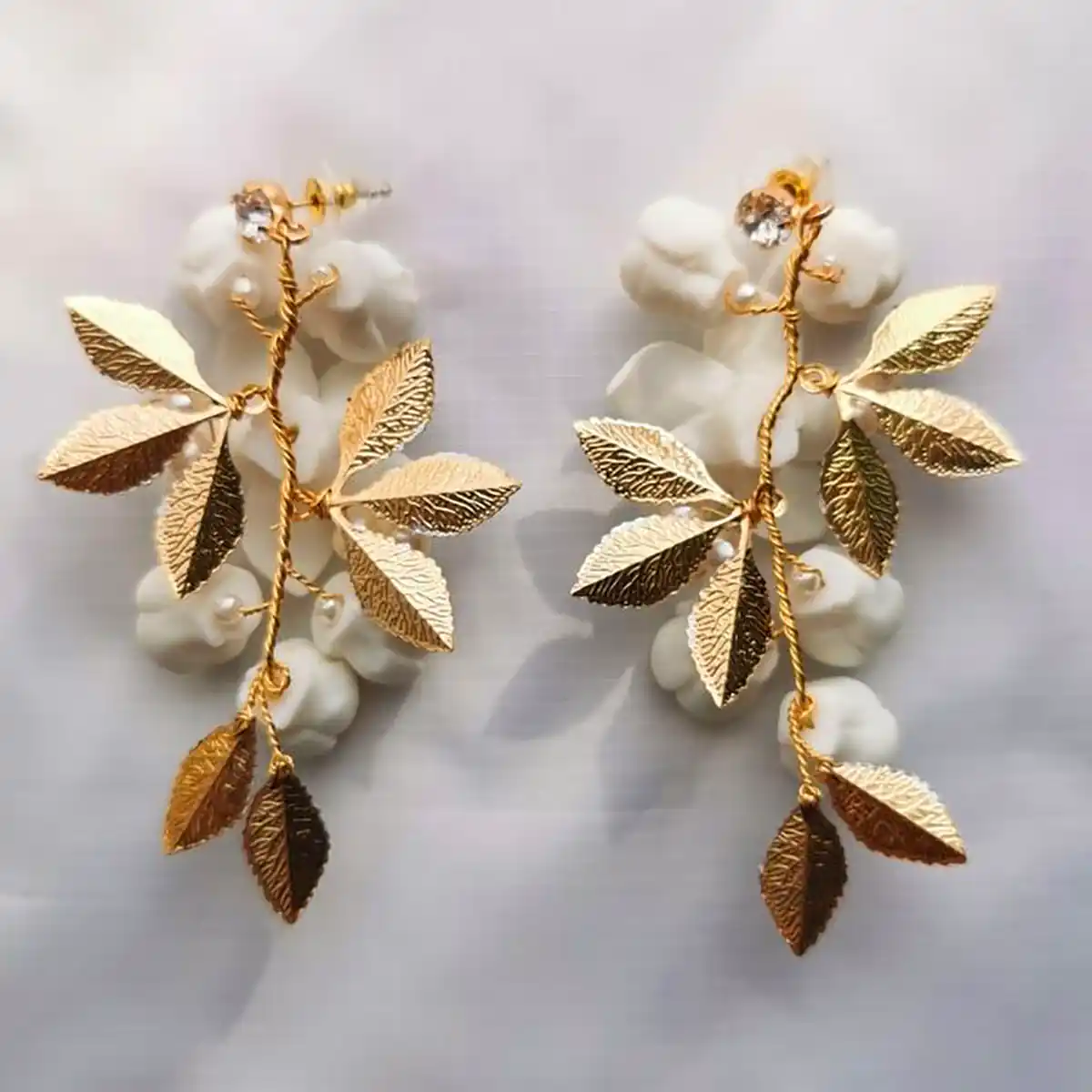 گوشواره آویز گندمی