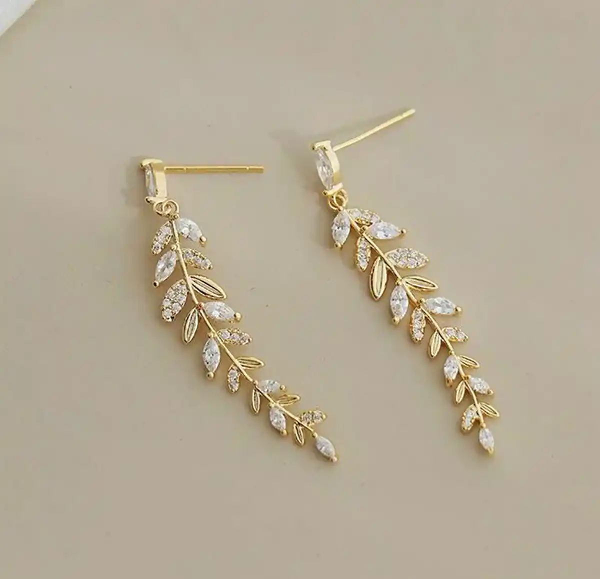 گوشواره آویز گندمی