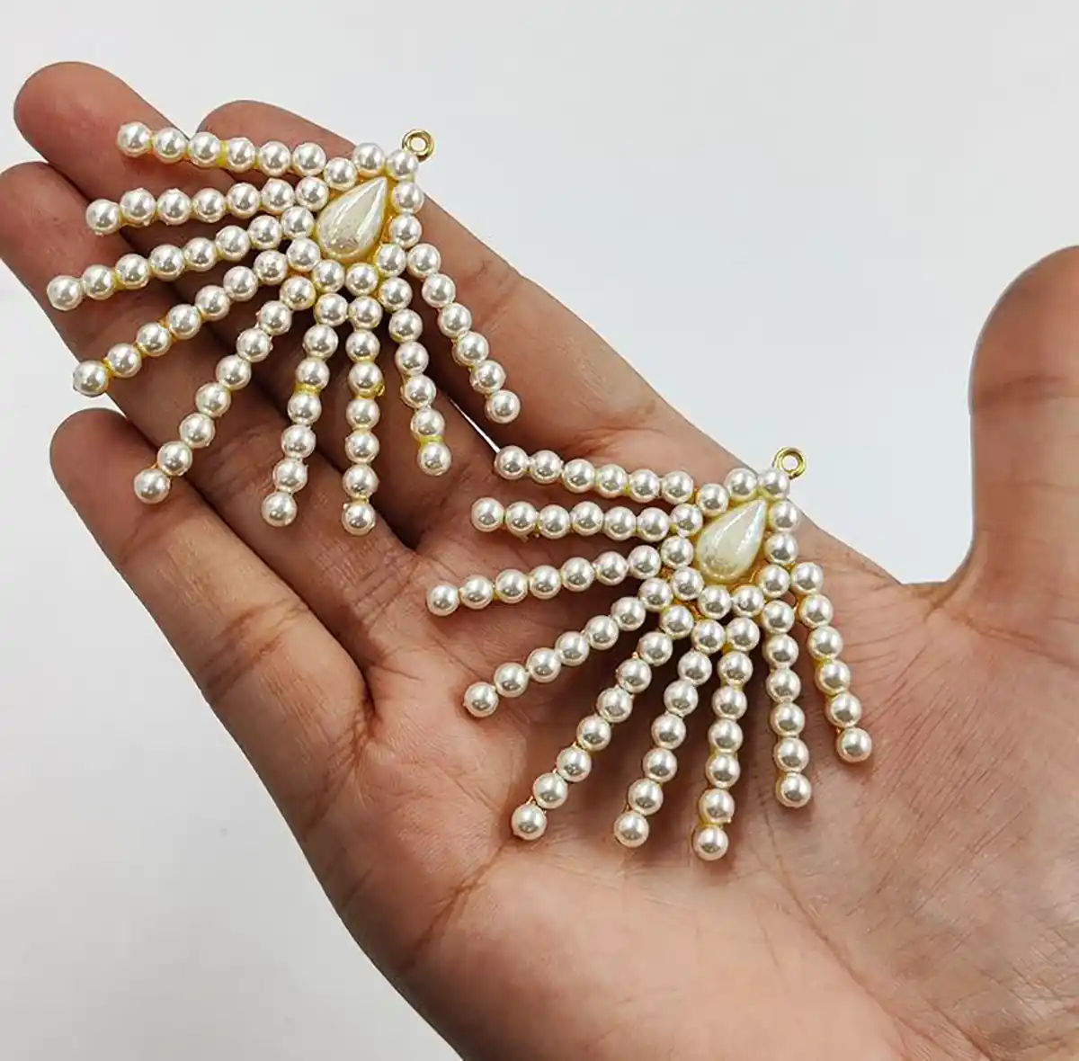 گوشواره گل قاصدک کریستالی