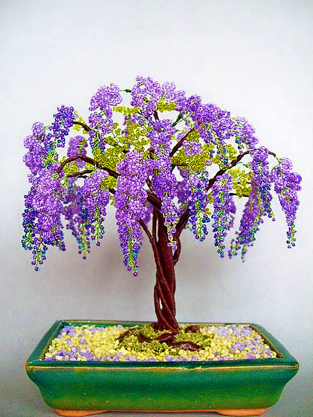 بونسای دکوری کریستالی