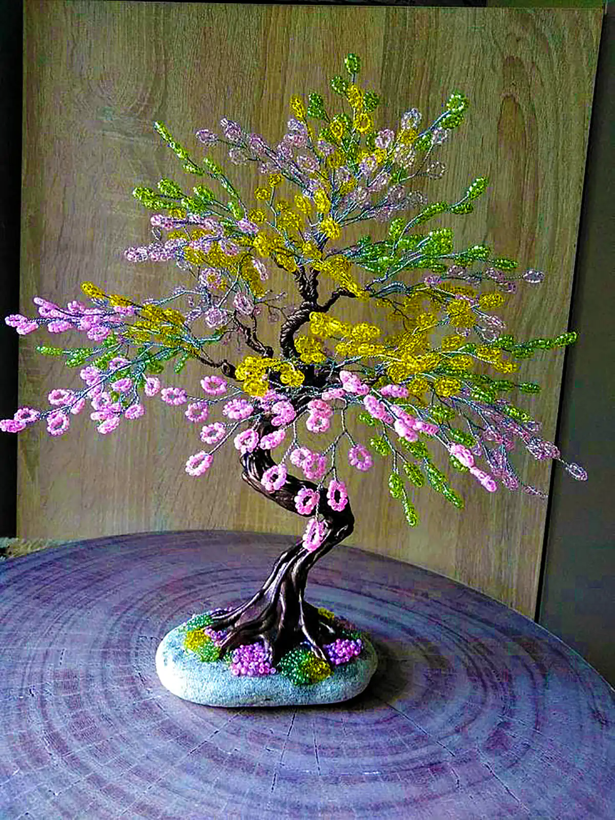 بونسای دکوری کریستالی