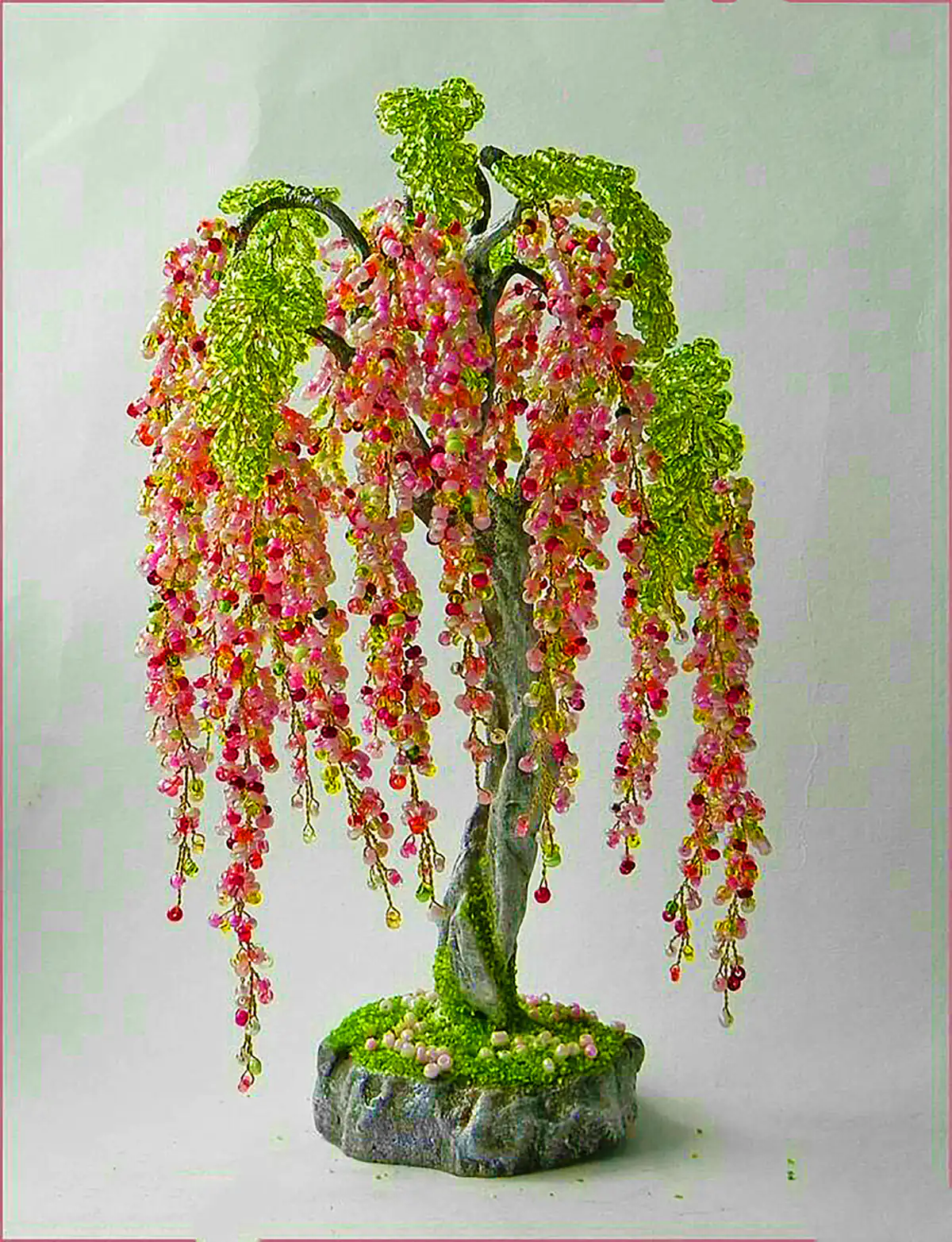 بونسای دکوری کریستالی