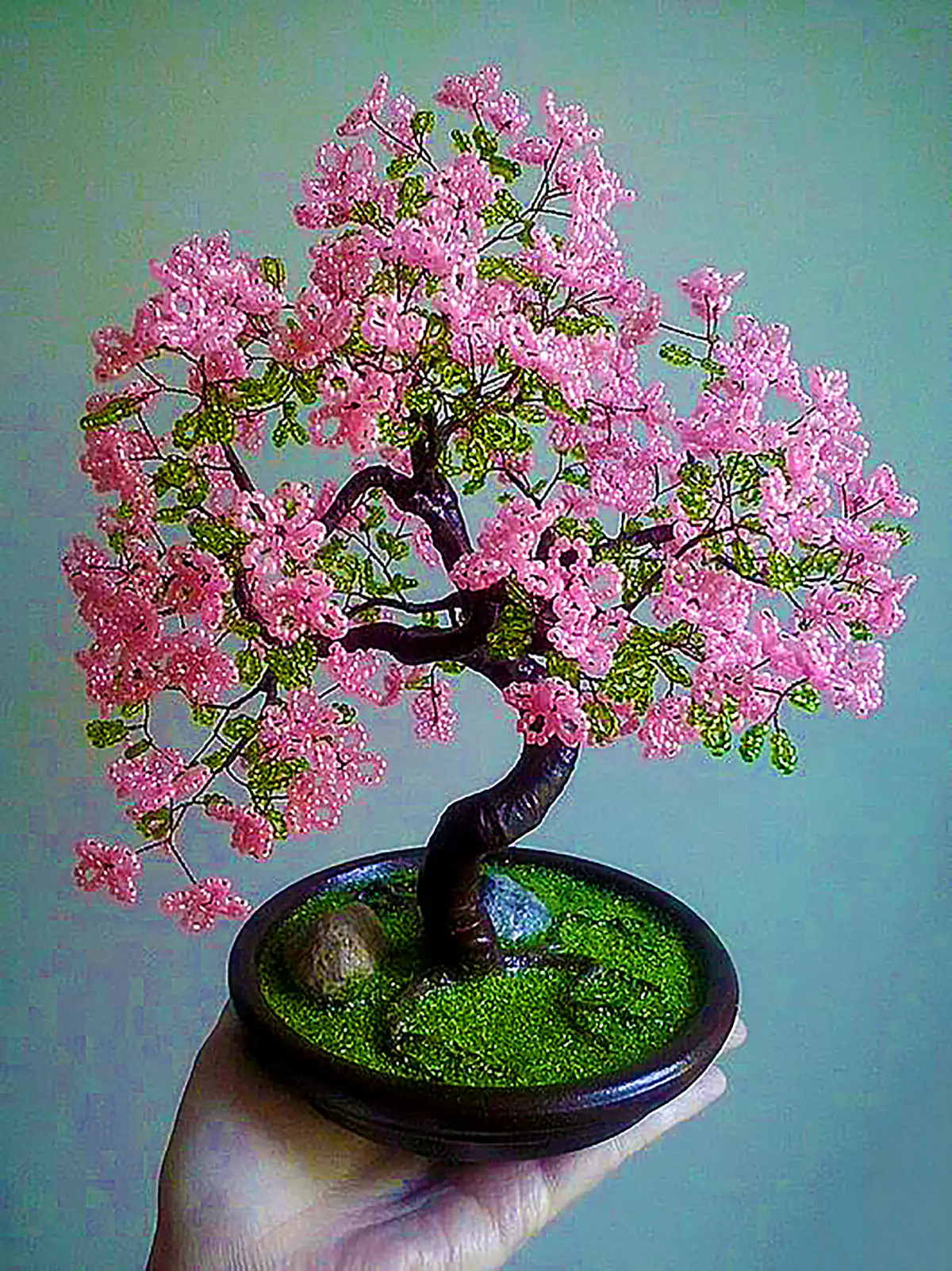 بونسای دکوری کریستالی