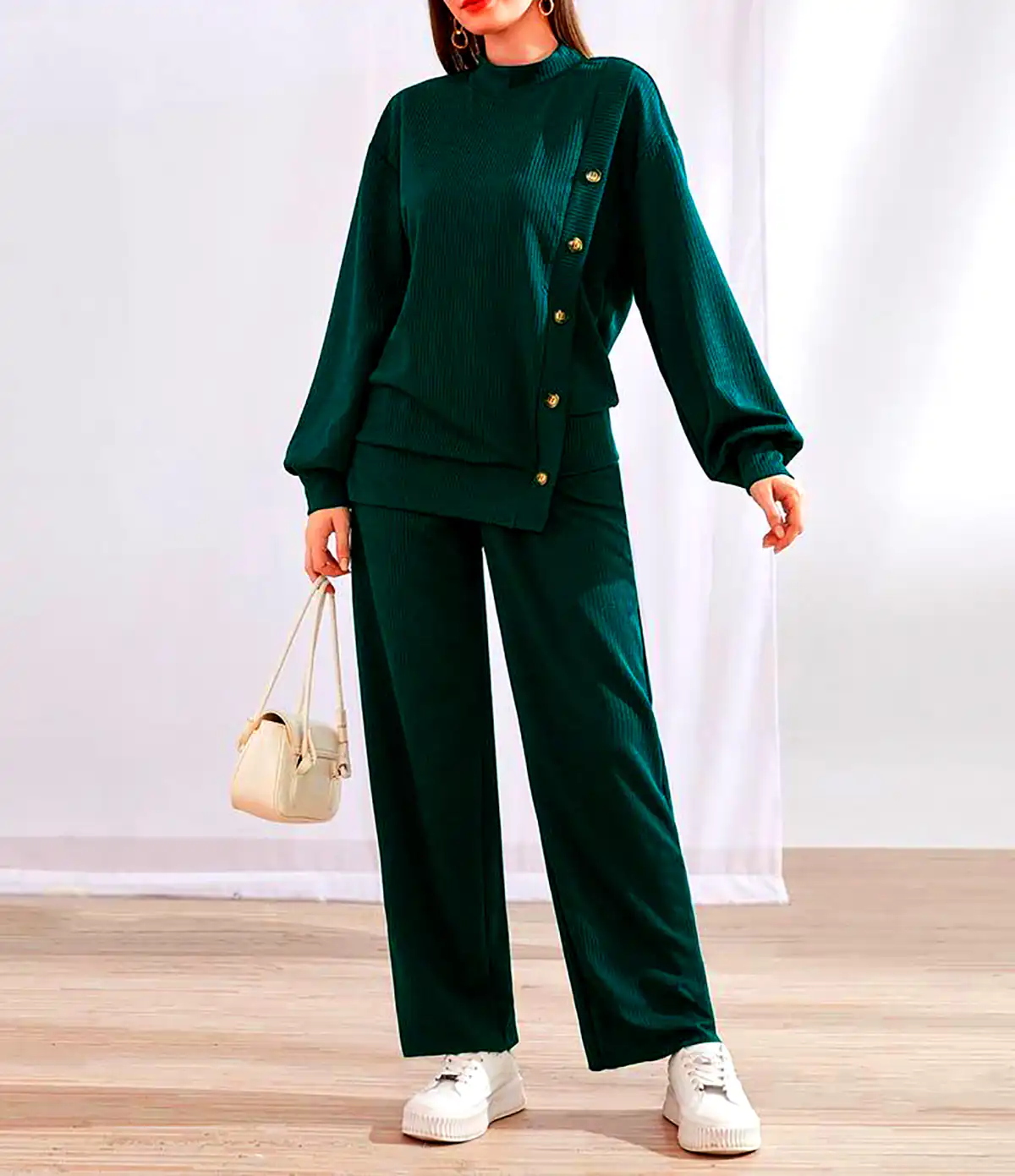 بلوز شلوار ترند پائیزی (جدیدترین مدل های ترند امسال ۱۴۰۴ - ۲۰۲۵) بلوز شلوار ترند پائیزی