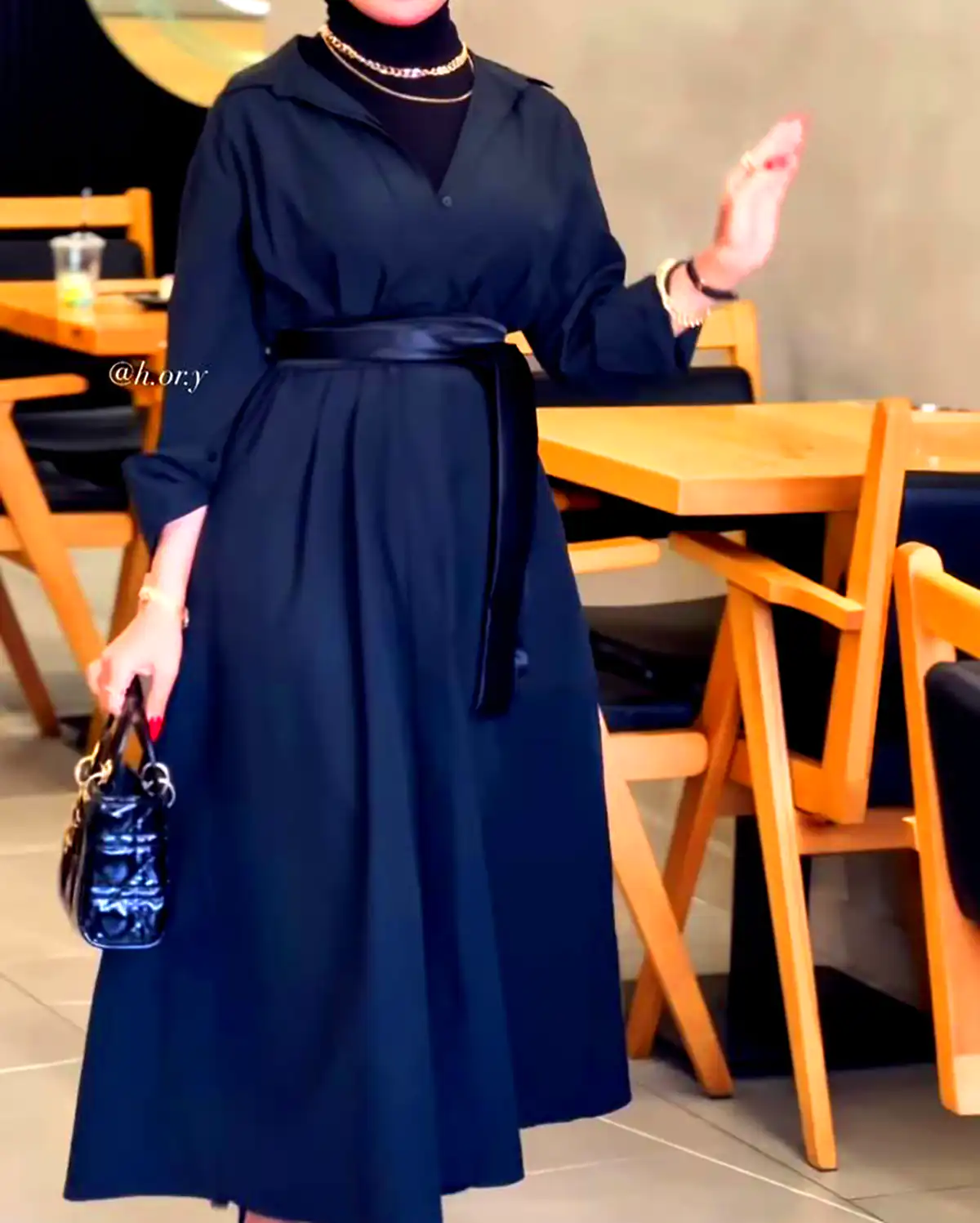 مانتو مشکی زنانه اورسایز