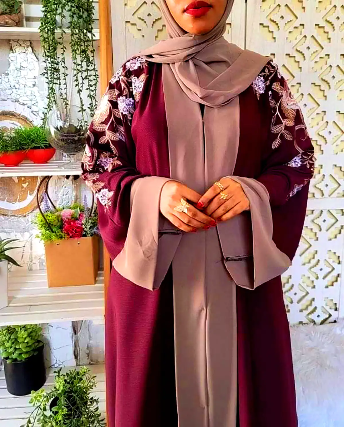 مانتو عبائی فوق العاده شیک