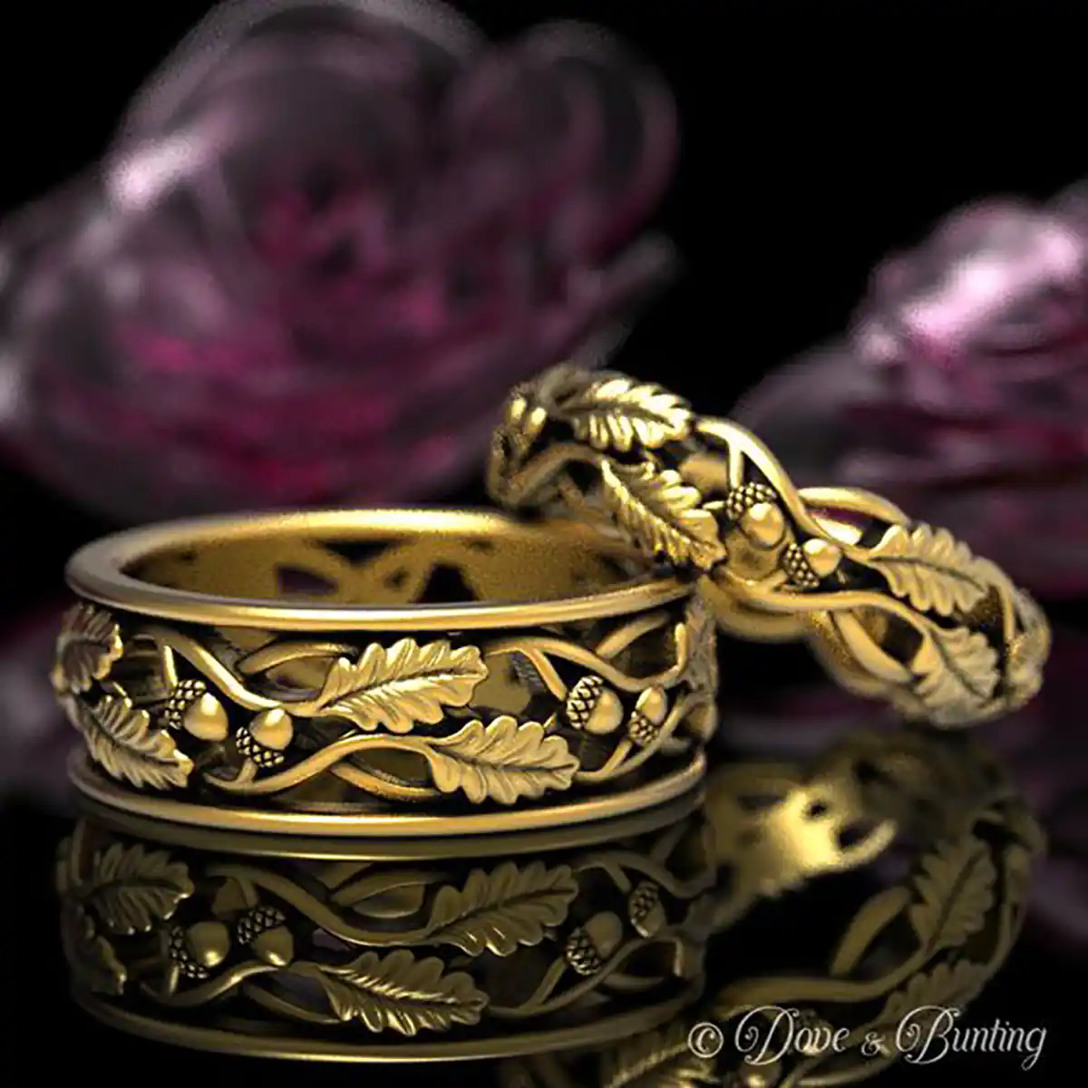 حلقه طلای لوکس و گرانبها