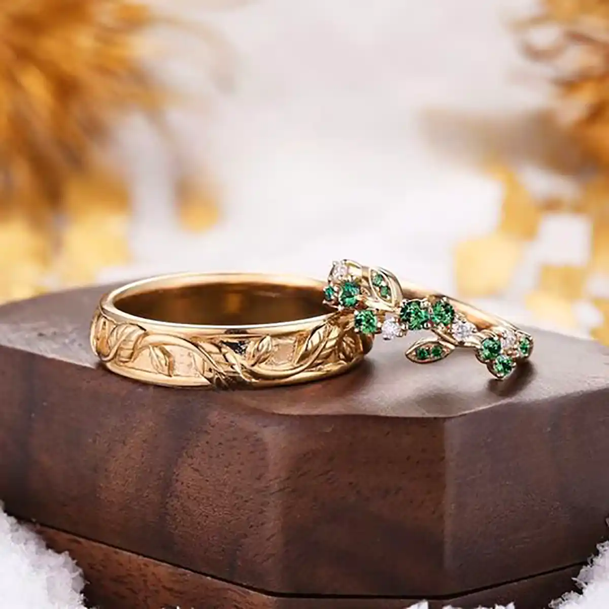 حلقه طلای لوکس و گرانبها