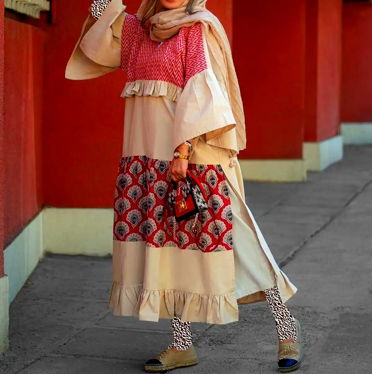 مانتو ترند نخی