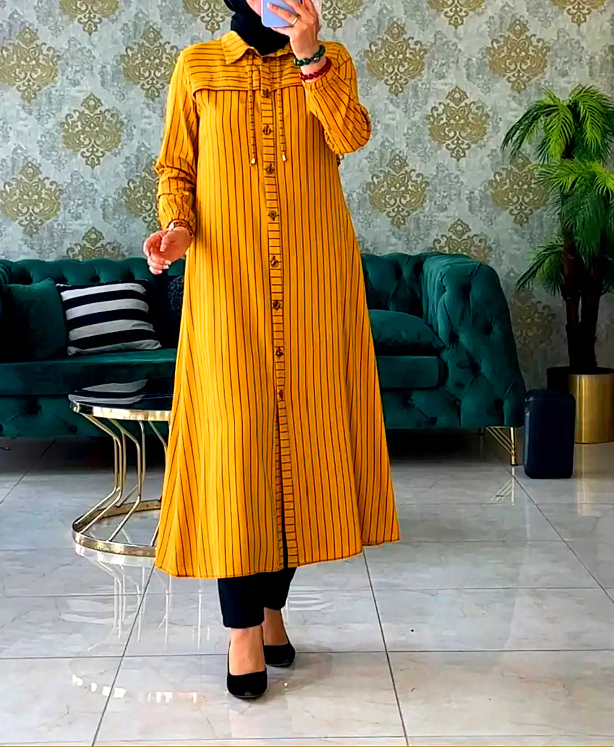مانتو زنانه بلند و شیک
