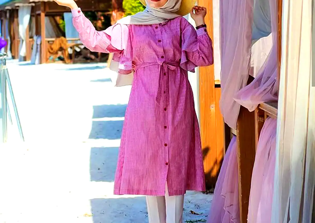 مانتو زنانه بلند و شیک