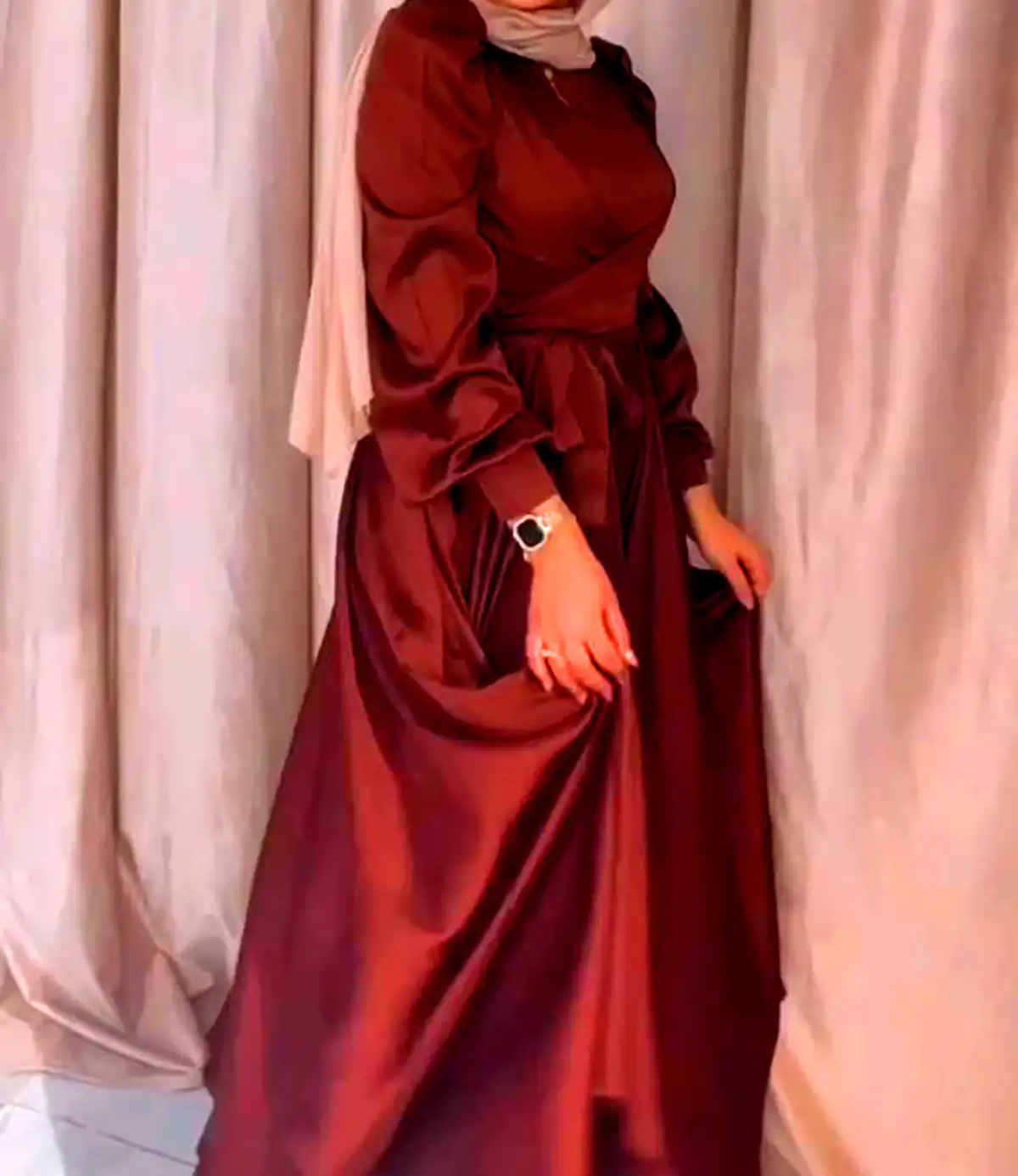 پیراهن کلوش مجلسی