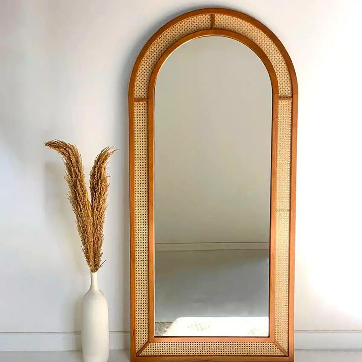 آینه قدی حصیری 