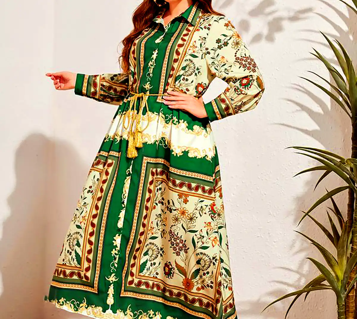 ماکسی طرحدار ساحلی