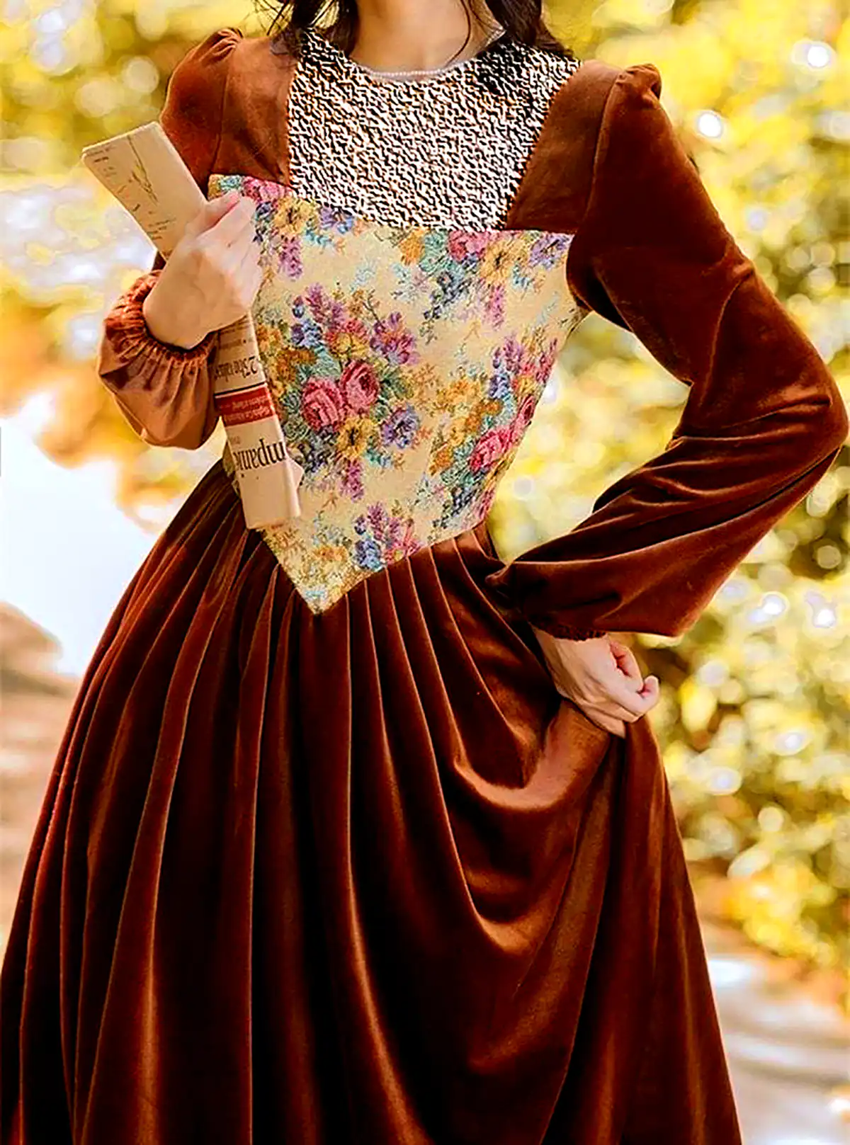 ماکسی مخمل لاکچری