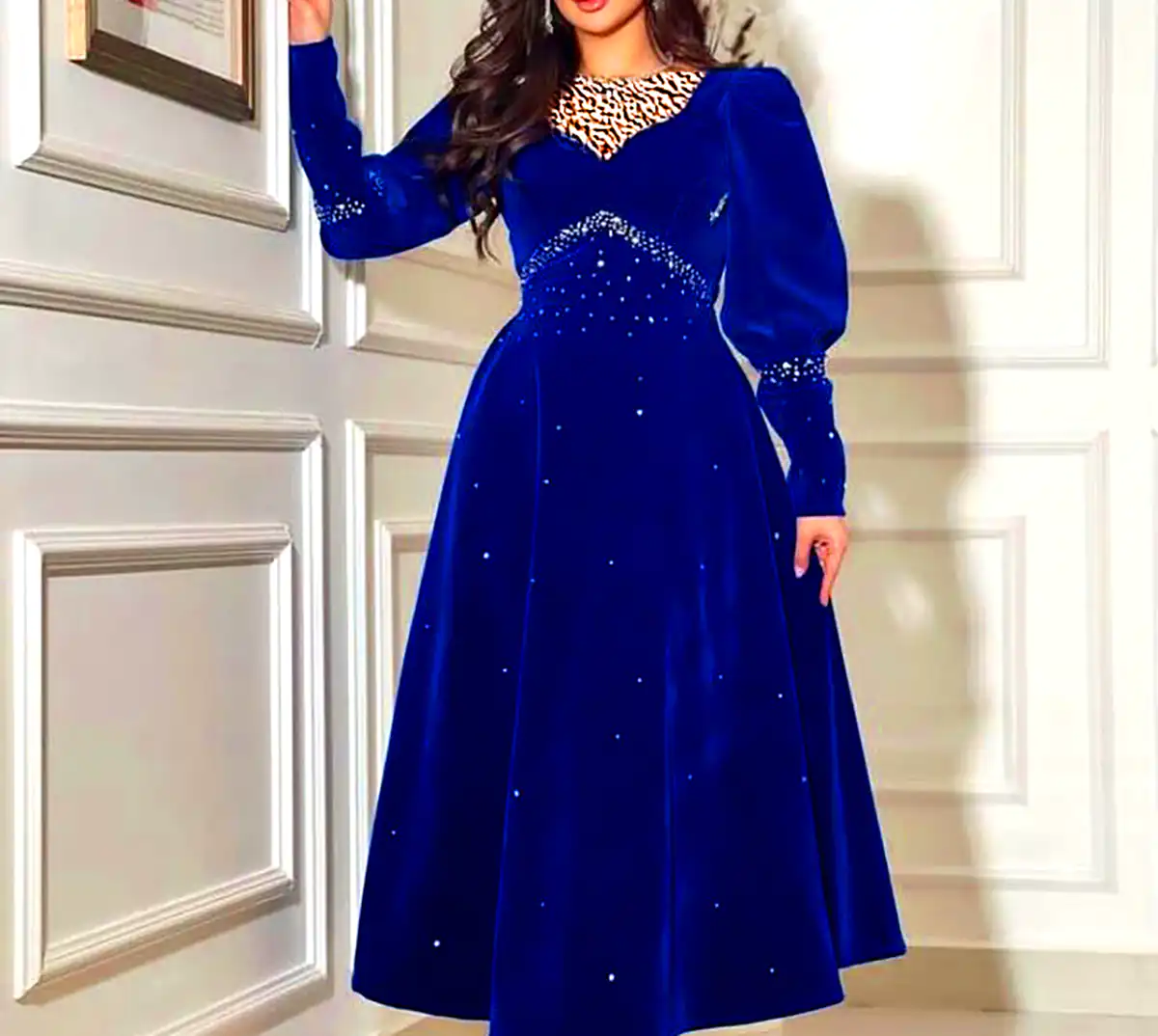ماکسی مخمل لاکچری