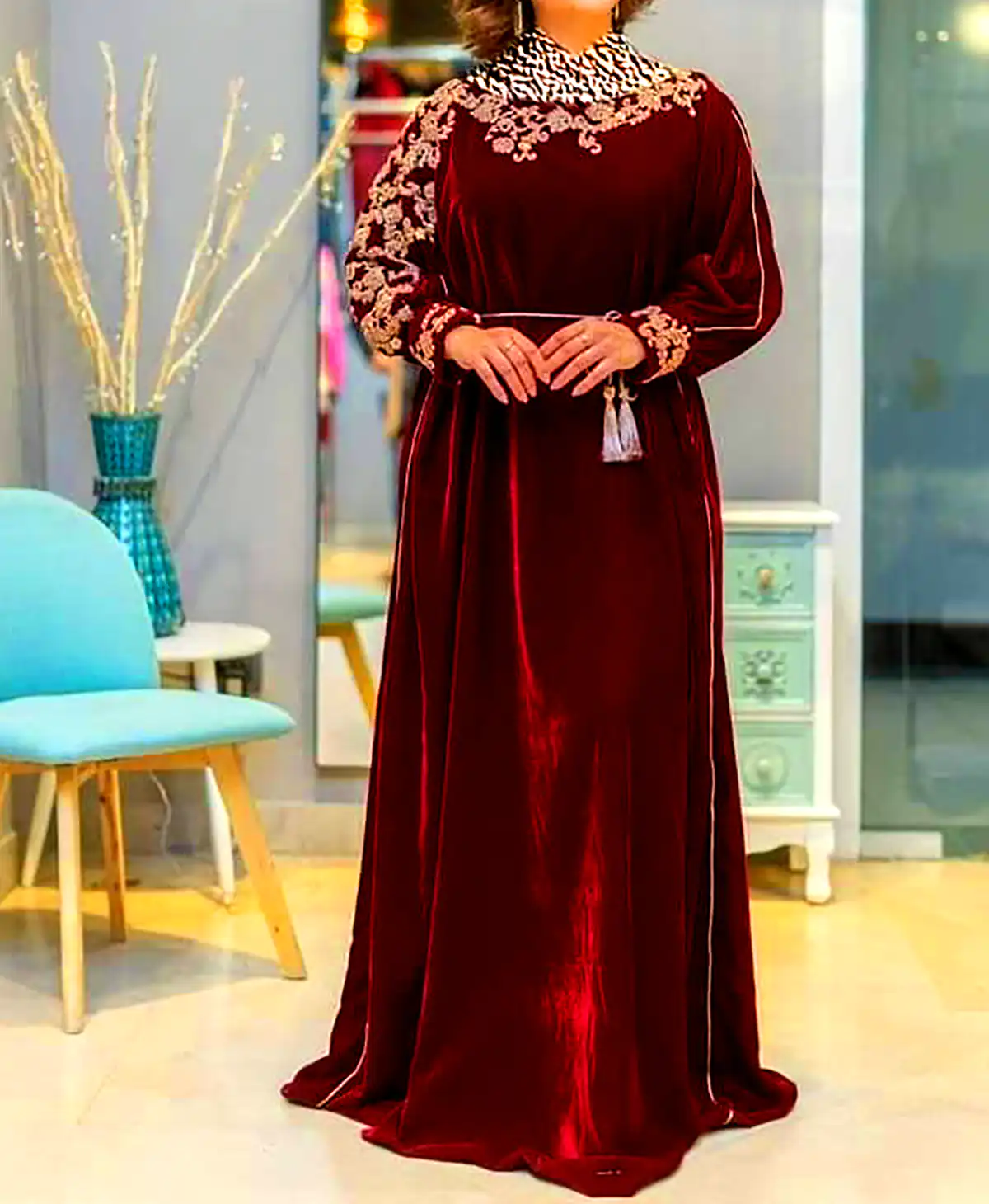 ماکسی مخمل لاکچری